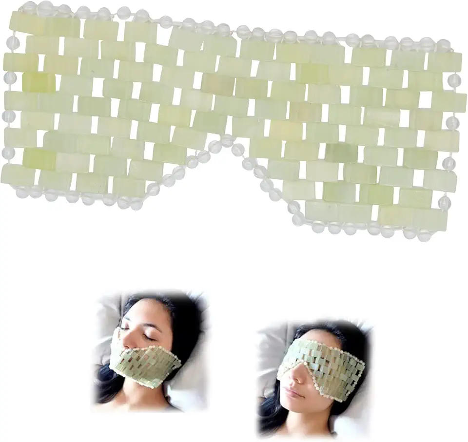 K-beauty skincare 2026 : 50 serums et masques coreens cultes Masque pour les Yeux en Jade, Anti-Âge, Pierre pour Visage, Apaise la Fatigue, Yeux Gonflé