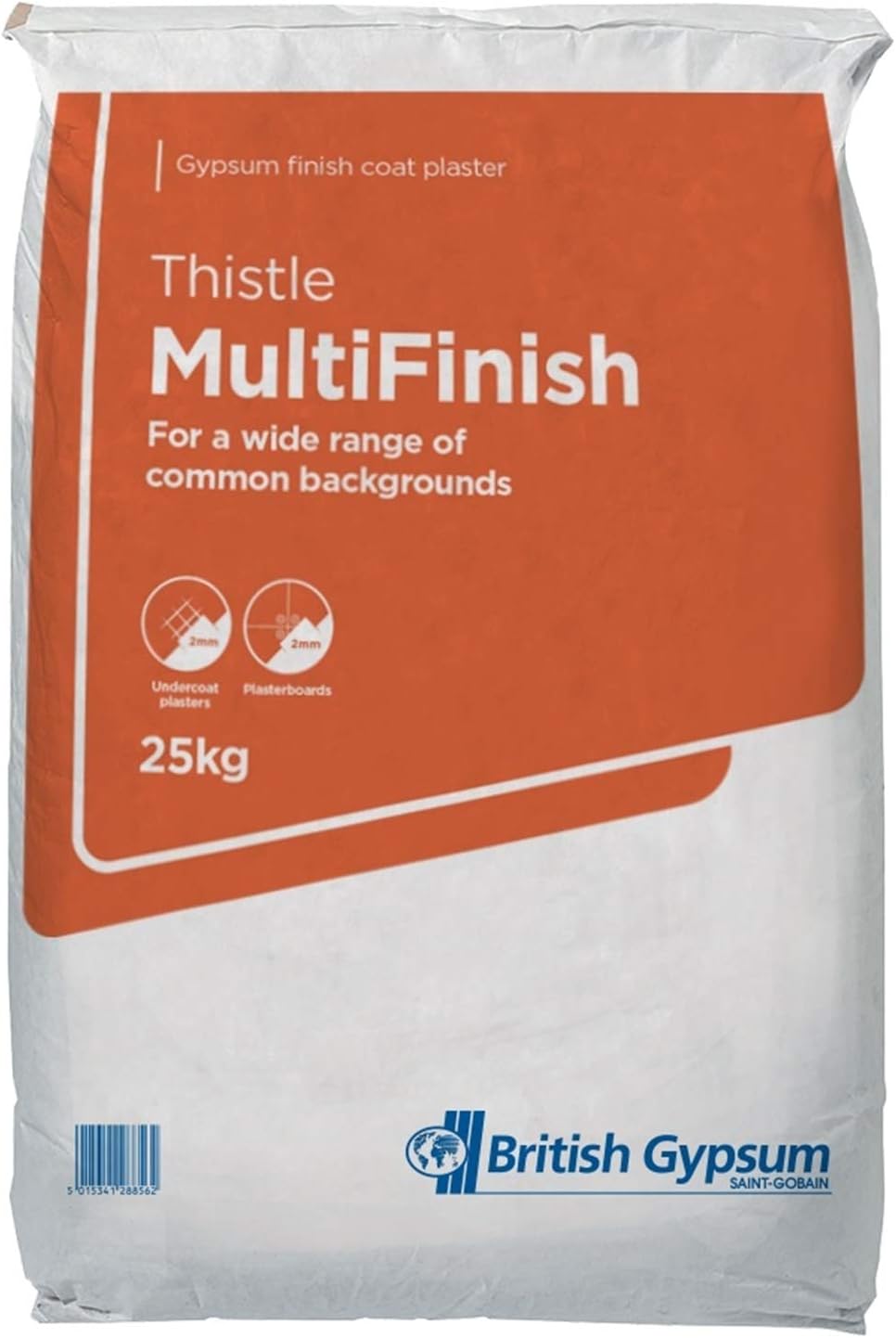 Thistle Multi Finish Plaster British Gypsum 25kg - FREE Delivery