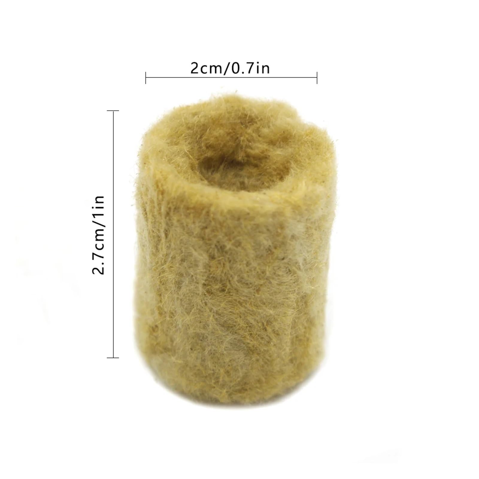 Kostki do uprawy roślin z wełny， 50/100 sztuk Gąbka do sadzenia, nasiona, sadzonki, wtyczka do uprawy(50pcs)