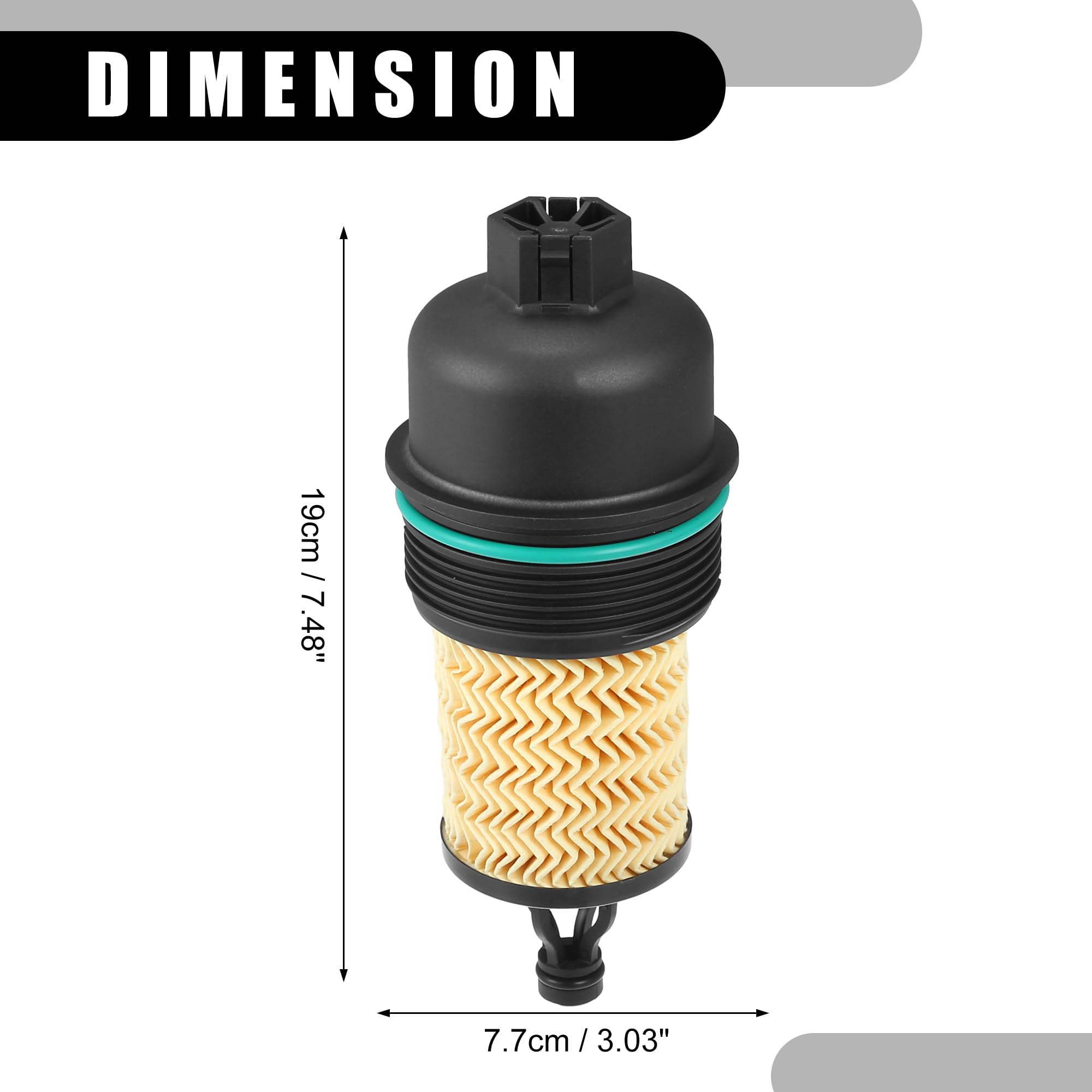 Coperchio del filtro dell'olio Ford Transit 2.4 TDCI 3.2