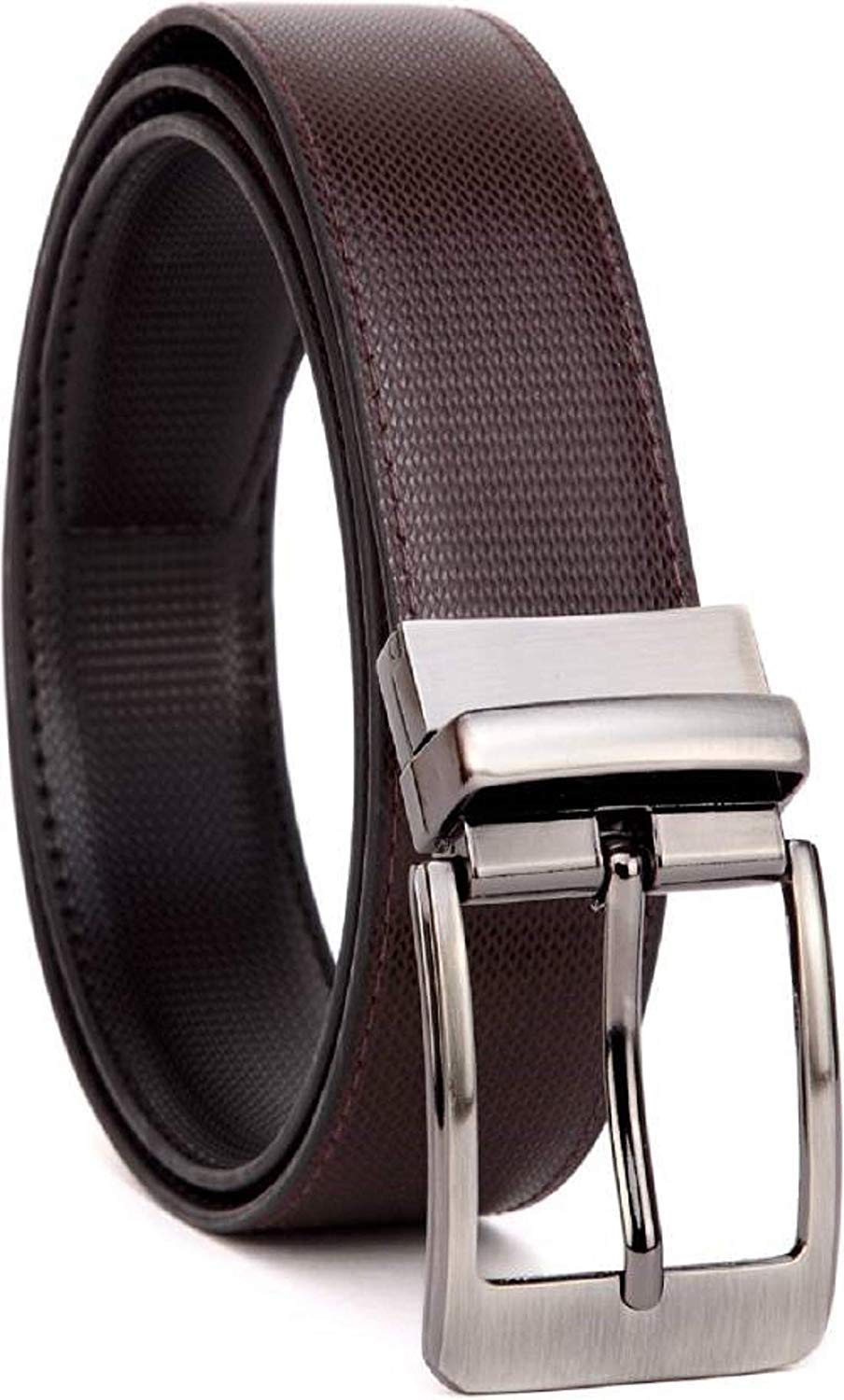 JMP Boy's Leather Casual and ForFNX Belts (Brown) 2