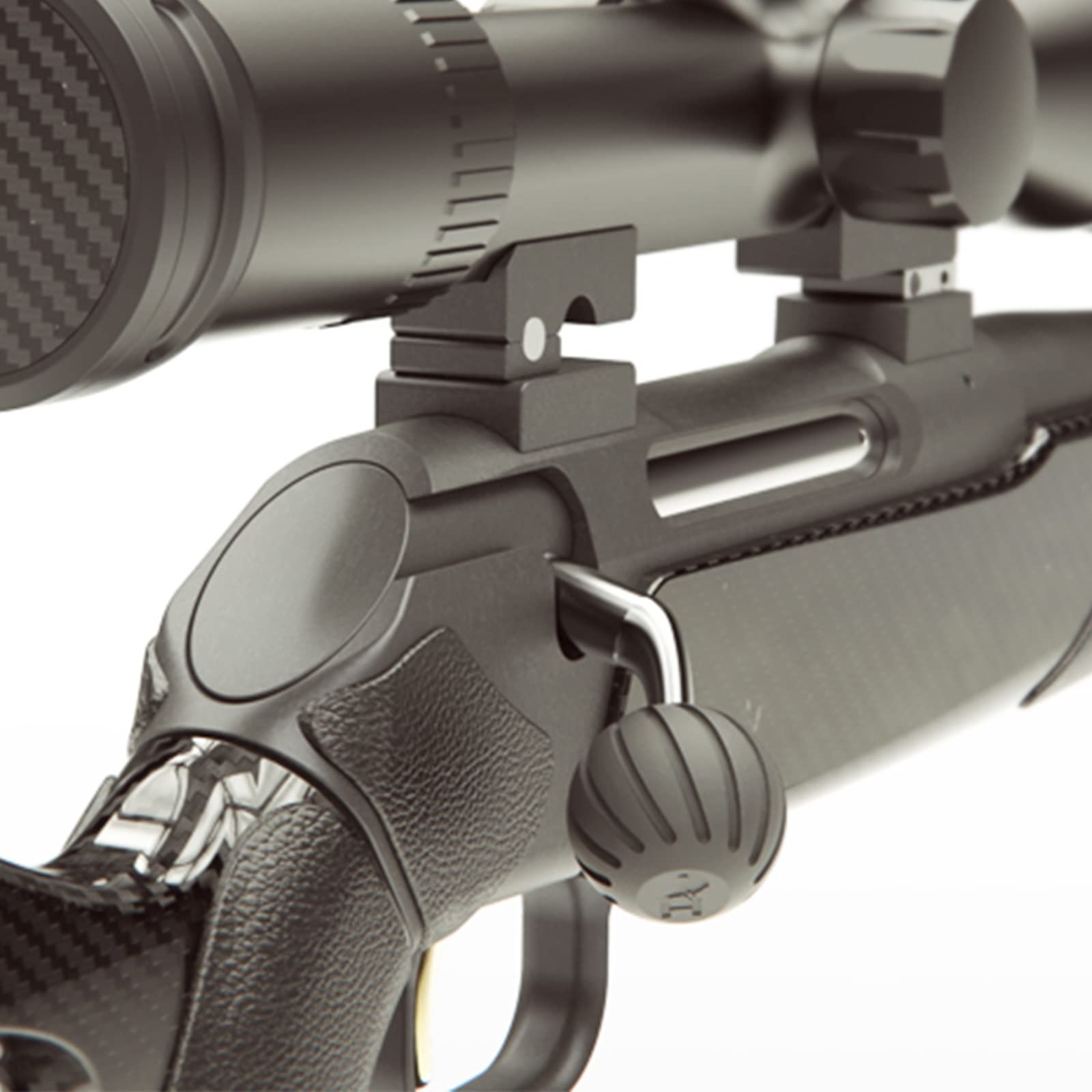 Sfere In Gomma Per Impugnatura Arma - 2 Pezzi, 25mm, Nero, Per Migliore Presa Durante La Caccia - Foto 12