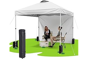 Easy Up Canopy 10x10 Instant Pop Up Canopy Tent, UV50+ Rainproof Party...