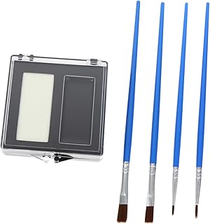 NOLITOY 5 Conjuntos De Pigmento De Maquiagem De Palhaço Terno De Palhaço Bolsa De Maquiagem De Rosto Kit De Maquiagem De Efeitos Especiais Rosto Para Pintura Facial Paleta De Óleo Kit De