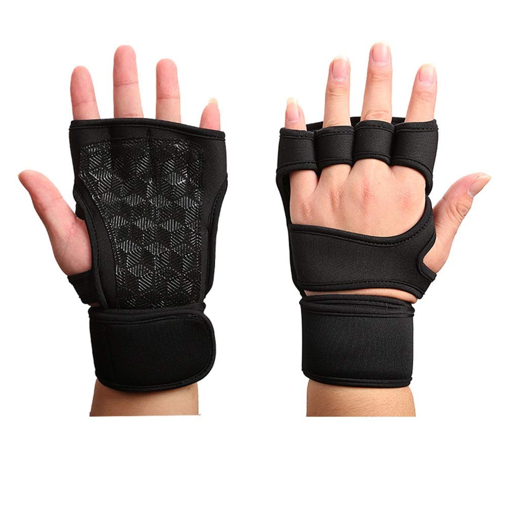 LVUNZJCA Fitness Gloves Men Women Gym Gloves Cross Training Gloves Fingerless Weightlifting Gloves Available In A Variety Of Sizes for Workout, Exercise, Training(XXL)