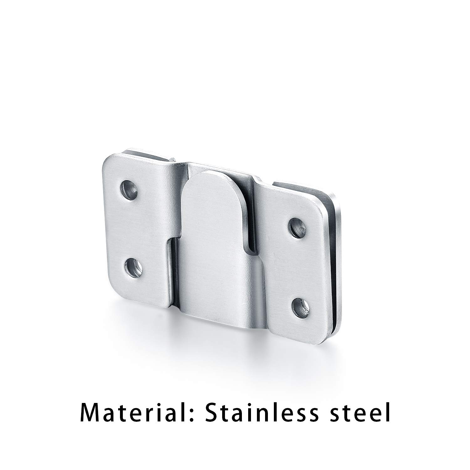 10PCS Flush Mount Bracket, Stainless Steel Interlocking Photo Frame