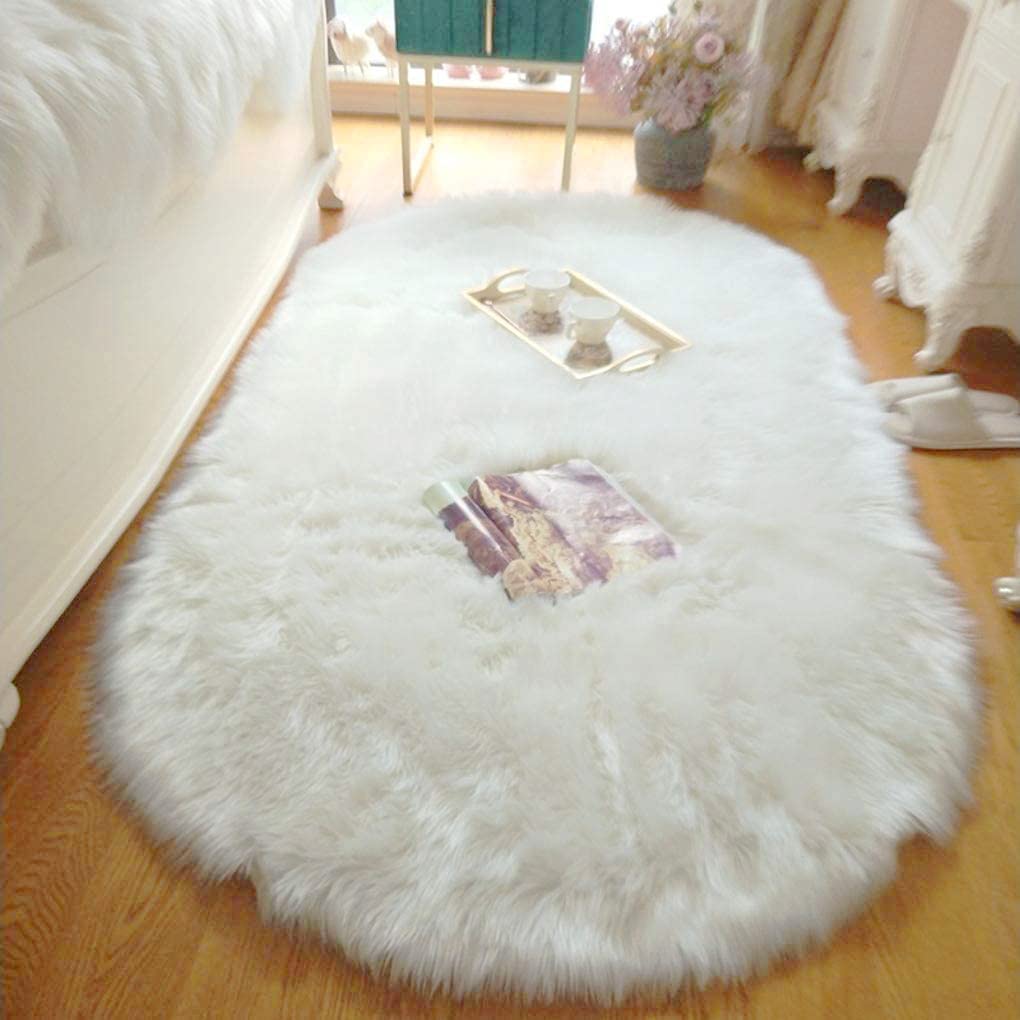 Amazon｜STAERTME ファー ラグ 北欧 カーペット ふわふわ絨毯