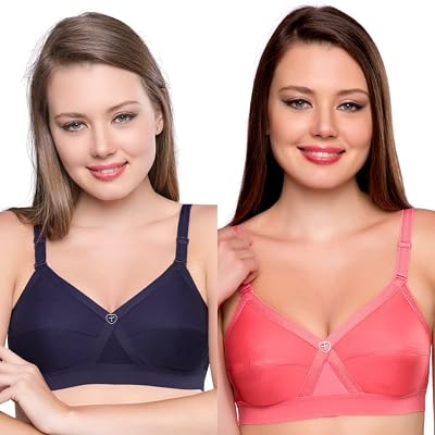 TRYLO KPL Combo Pack 36 Coral & Sapphire E - Cup - Pack of-2