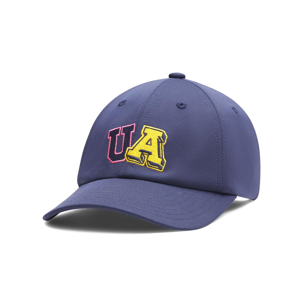 Under Armour Girls Blue Ua Blitzing Adjustable Cap ' in Size Junior, Sports Direct