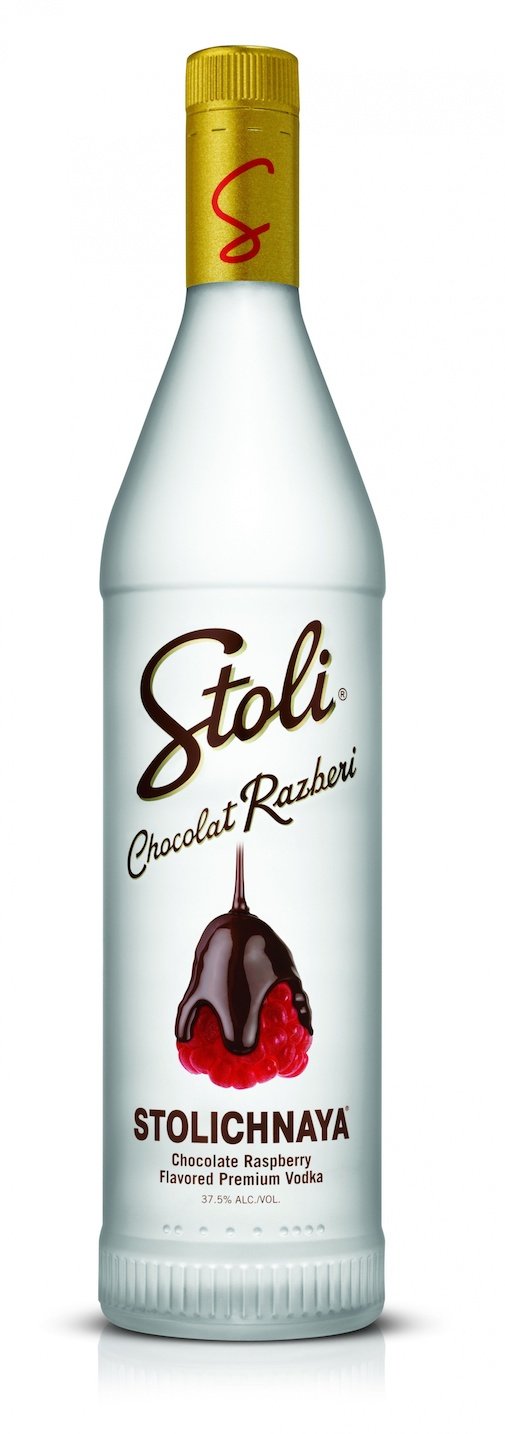 VODKA STOLICHNAYA AROMATIZZATA GUSTO CIOCCOLATO E LAMPONE STOLI CHOCOLAT RAZBERI 70cl 37,5% PREMIUM
