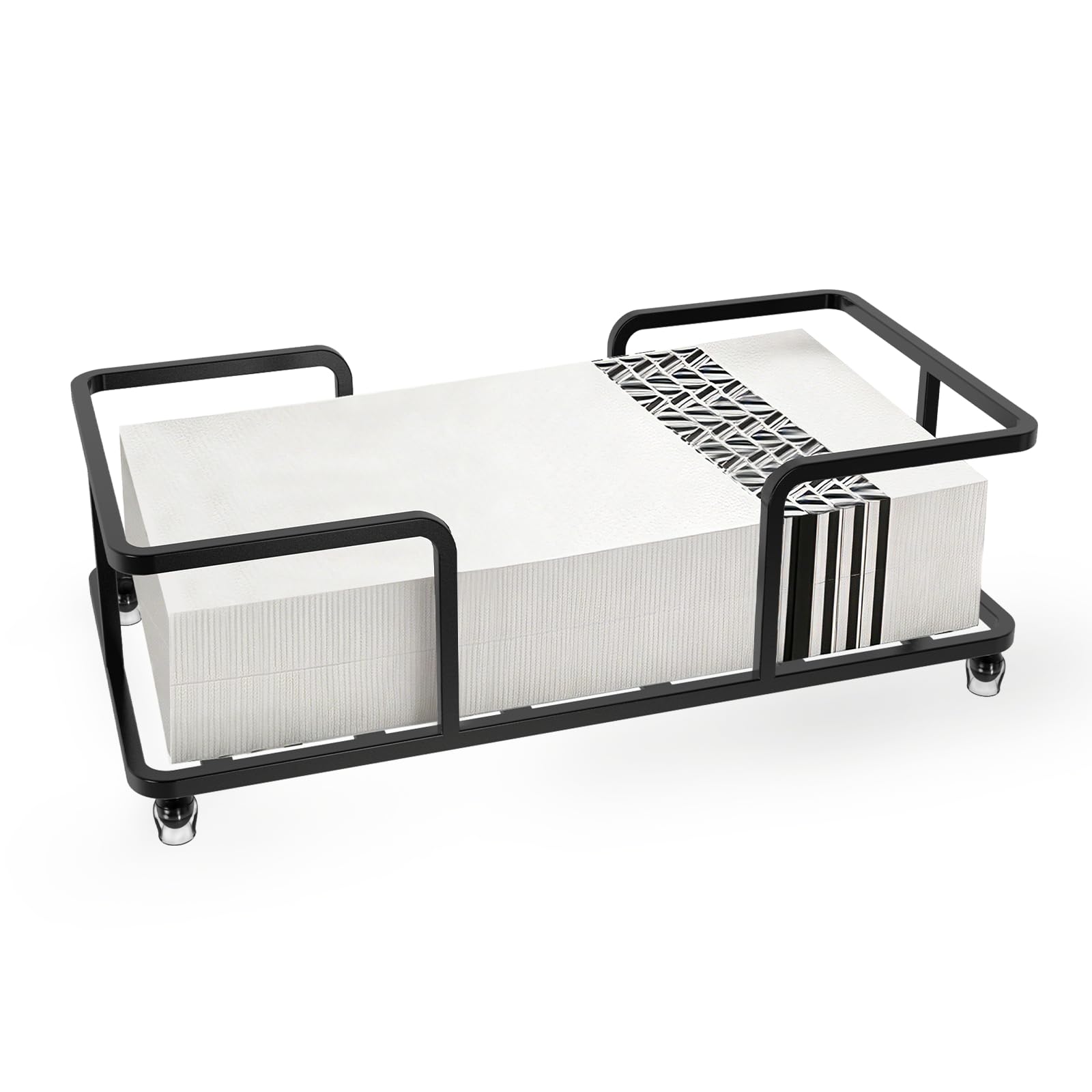 Photo 1 of **MINOR DAMAGE (SCRATCHES)*** Paper Towel Holder Bathroom Guest Towel Holder Tray for Bathroom Napkin Holder Guest Towels Disposable Bathroom Napkin Holder, Bathroom, Kitchen Dinning Table