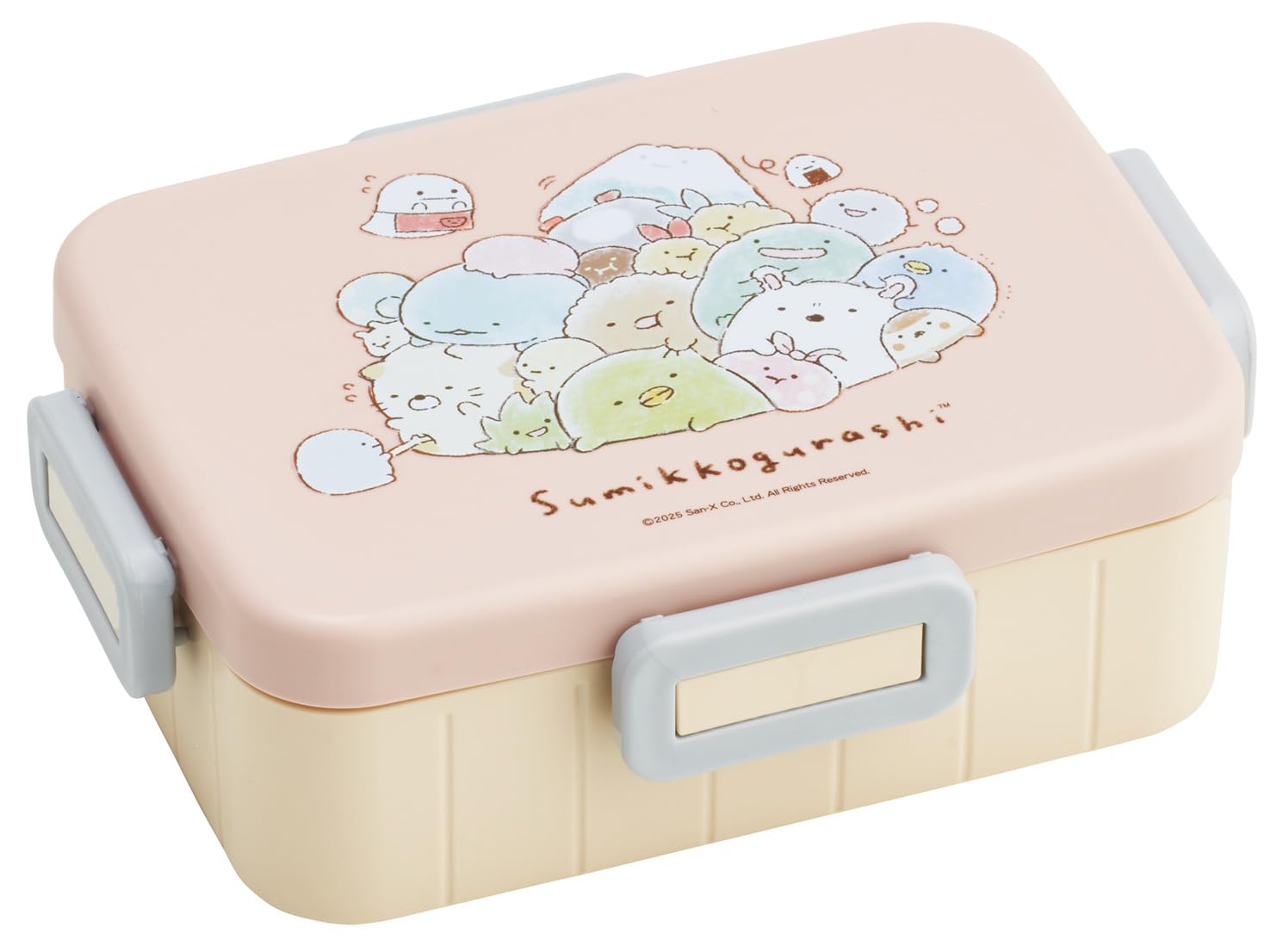 Skater 4-Point Lock Bento Box, 650ml