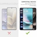 SupCares Tempered Glass for Motorola Moto G67 Power, Moto G57 Power and Moto G77 Power (6.7 Inch) With Installation Kit | 9H Edge to Edge Screen Protector | Black gallery image