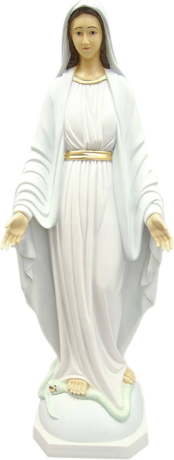 Amazon.com: 47 Inch Our Lady of Grace Virgin Mary Madonna Mother ...
