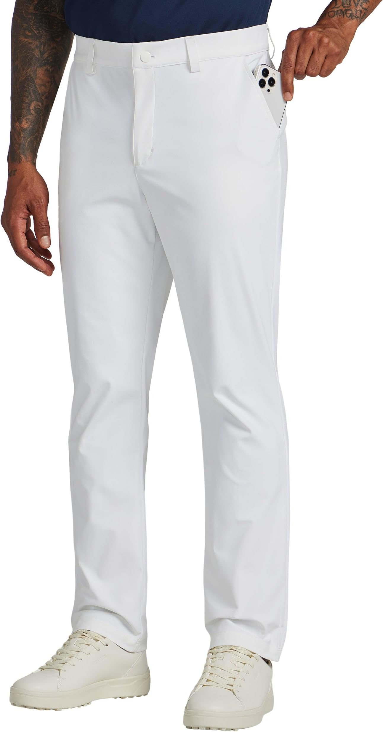 Willit Mens Golf Pants Stretch Dress Pants Quick Dry Work Business Slacks Casual Pants with 4 Pockets 30"/32"/34"