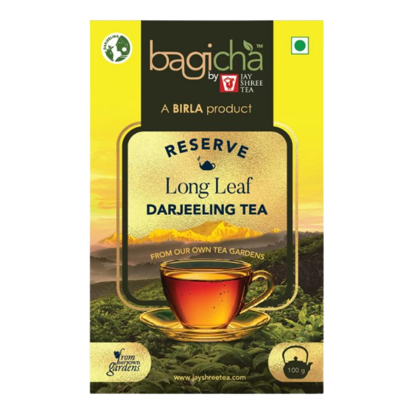 Bagicha by Jay Shree Tea Darjeeling Reserve Long Leaf Tea - 100g | Hand-Plucked from Our Own Tea Gardens, Fresh & Aromatic Flavor | Rich in Antioxidants-image-41