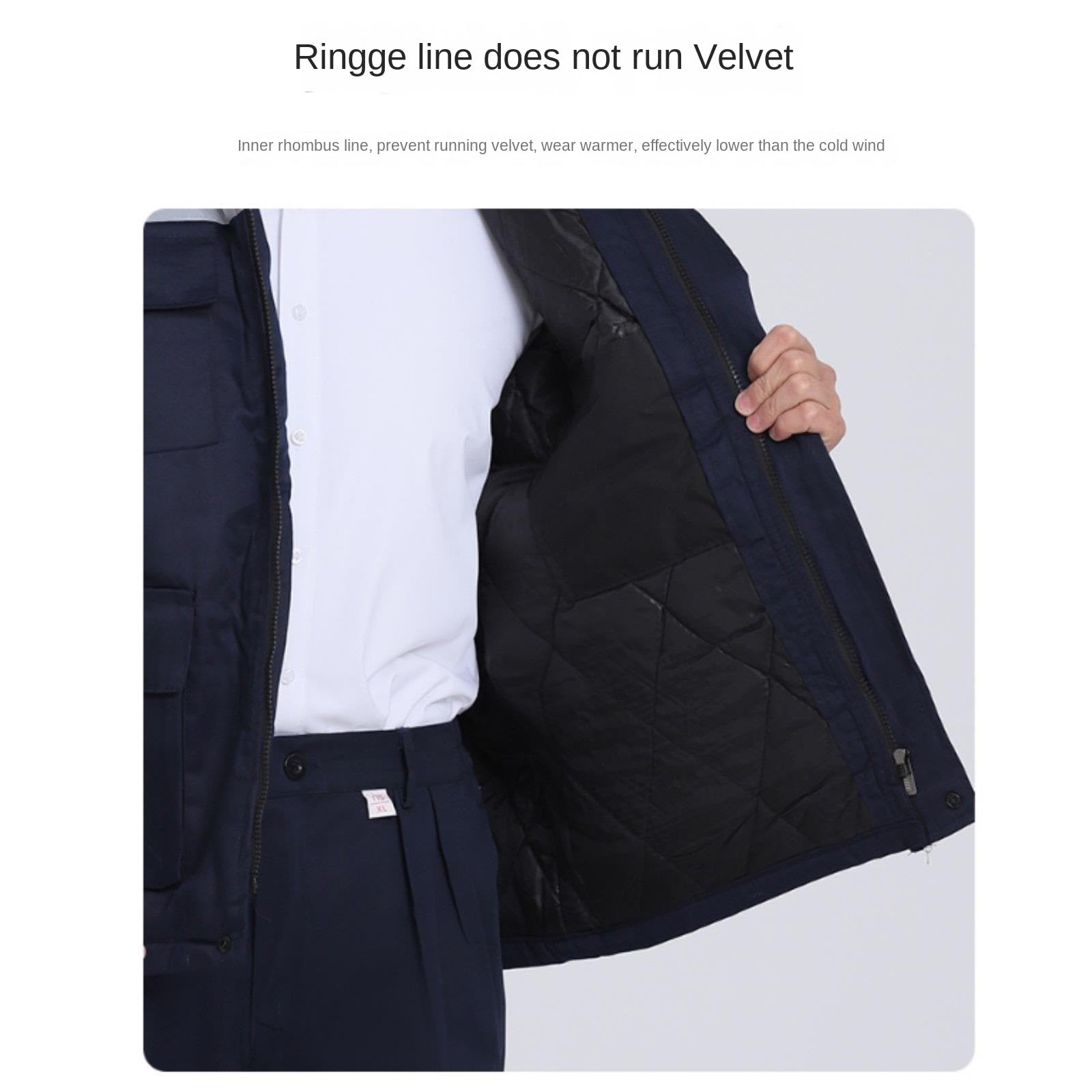 Chaleco De Seguridad Chaleco Reflectante Ropa Protectora For Tripulación De Seguridad Engrosado Reflectantes Chaleco De Trabajo