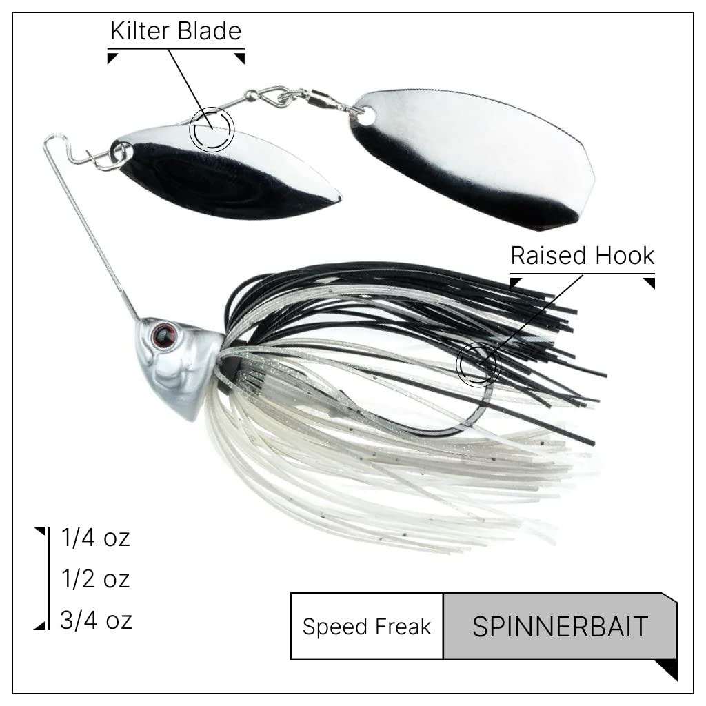 Yakima Bait Spin-N-Fish 3.0 - Glitter Pink White