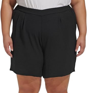 Margaritaville Women's Lightweight Crinkle Pull-on Shorts