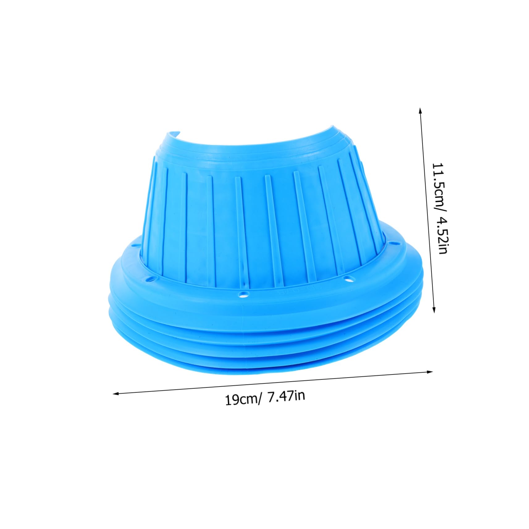 Deflector Espaciador de Altavoz de Coche de Silicona Azul, Protección y Fácil Instalación para Sistemas de Audio de Automóvil