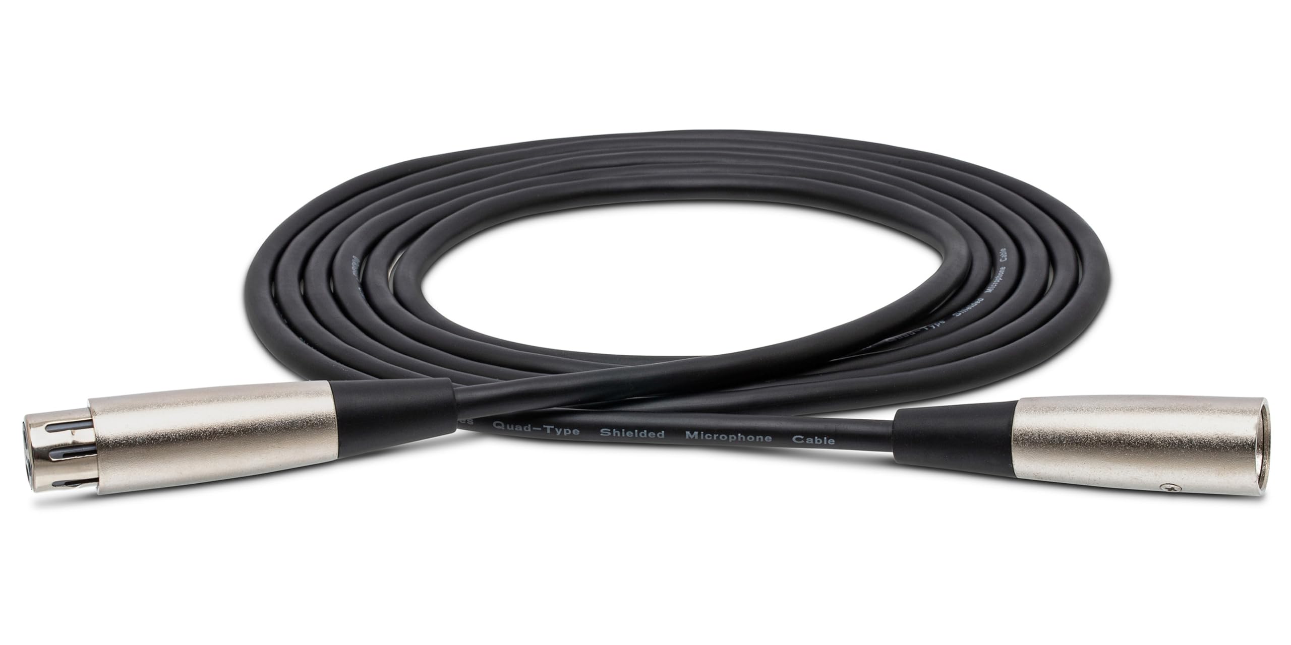 Hosa Technology BLK micrófono Cable, 25 FT. Premium con Tradicional de XLR. cmi-Series Premium Tiene Cuatro Interior Conductores (Empareja) Plus blindaje Trenzado. (descontinuado por Fabricante)