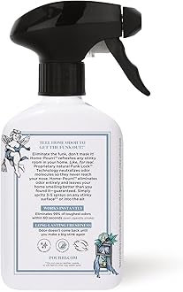 Home-Pourri Air + Fabric Multi-Purpose Odor Freshener Spray, 11 Fl Oz, Up to 570 Uses, Fresh Air Scent, Room Deodorizer with Essential Oils, for Carpets, Couches, Bedding & Curtains