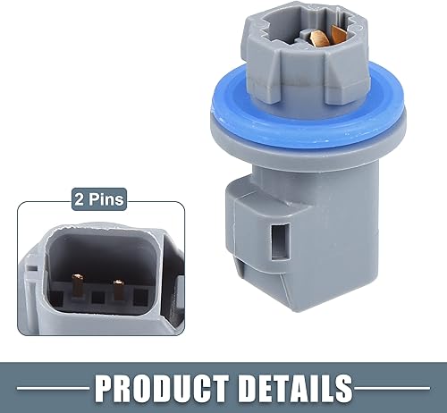 Miniatura 4 de Luz trasera para placa de matrícula, luz de freno, enchufe No.F81Z13411AA para Ford F-150 2004-2021 plástico gris (juego de 2)