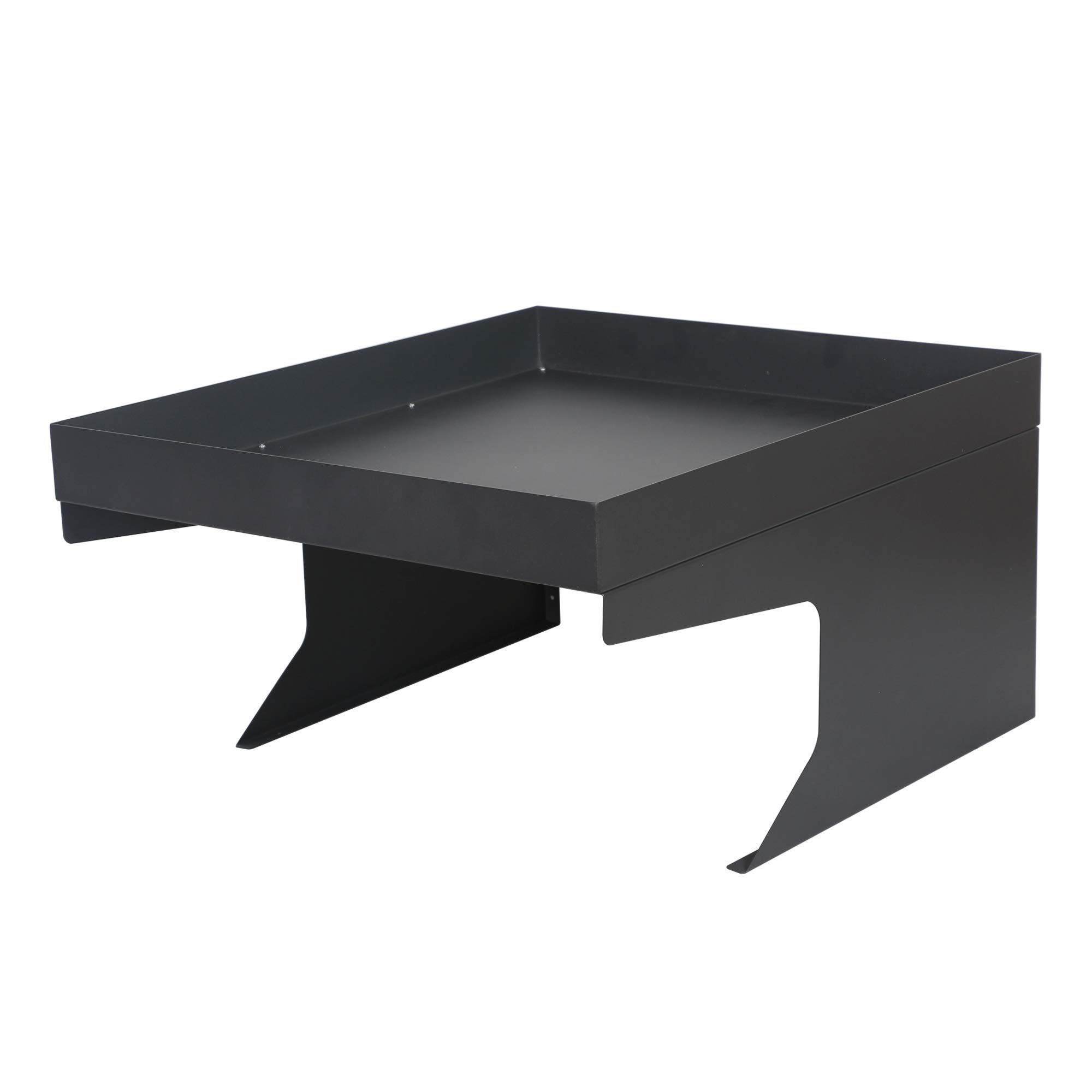 HMGL01 - Garaje para robot cortacésped de acero galvanizado con espacio decorativo para techo, protección exterior, 60 x 70 x 36 cm