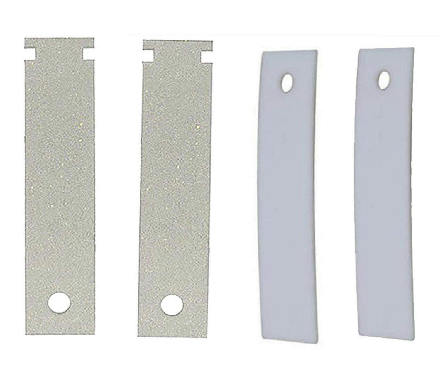 NEW (4 PC) Compatible with WE1M1067 Dryer Front Drum Slide Kit WE1M481, AP5668531 + model list in description