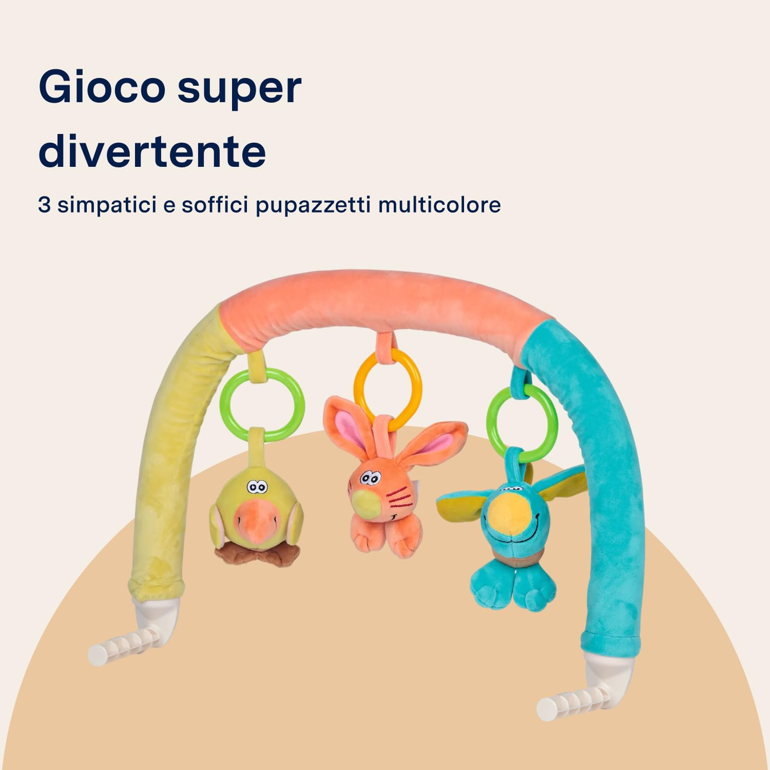 PEG Kit Tatamia - Rivestimento per Seduta + Centro Gioco - Compatibile con i Seggioloni Tatamia di Peg - Azzurro