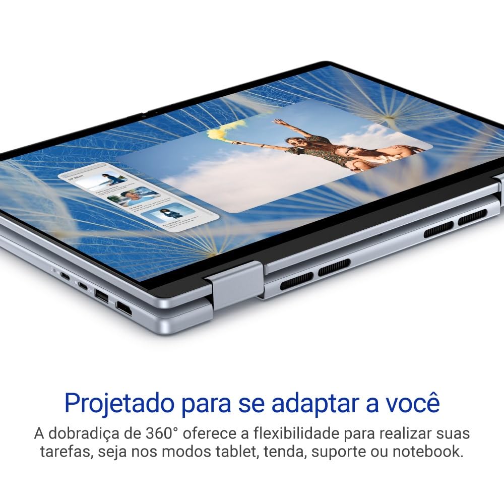 Notebook 2 em 1 Dell Inspiron 2IN1-I150U-M50 14