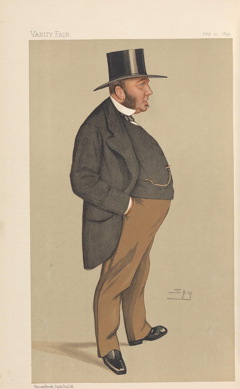 Banchieri e finanziari, Mr. Michael Biddulf, Leslie Matthew Ward, 25 luglio 1891 (1891)