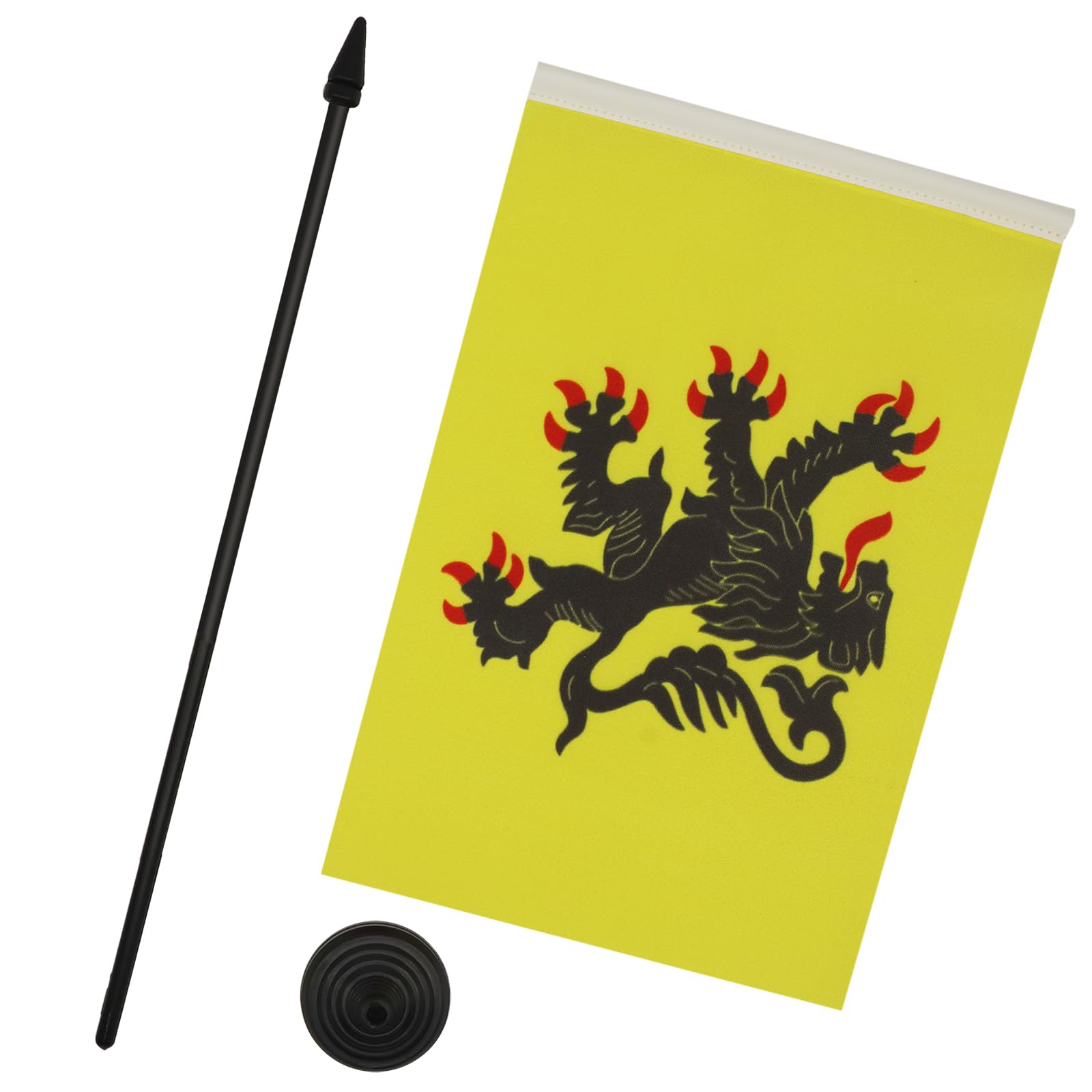 AZ FLAG Nord-Pas-de-Calais Table Flag 5'' x 8'' - Image 3