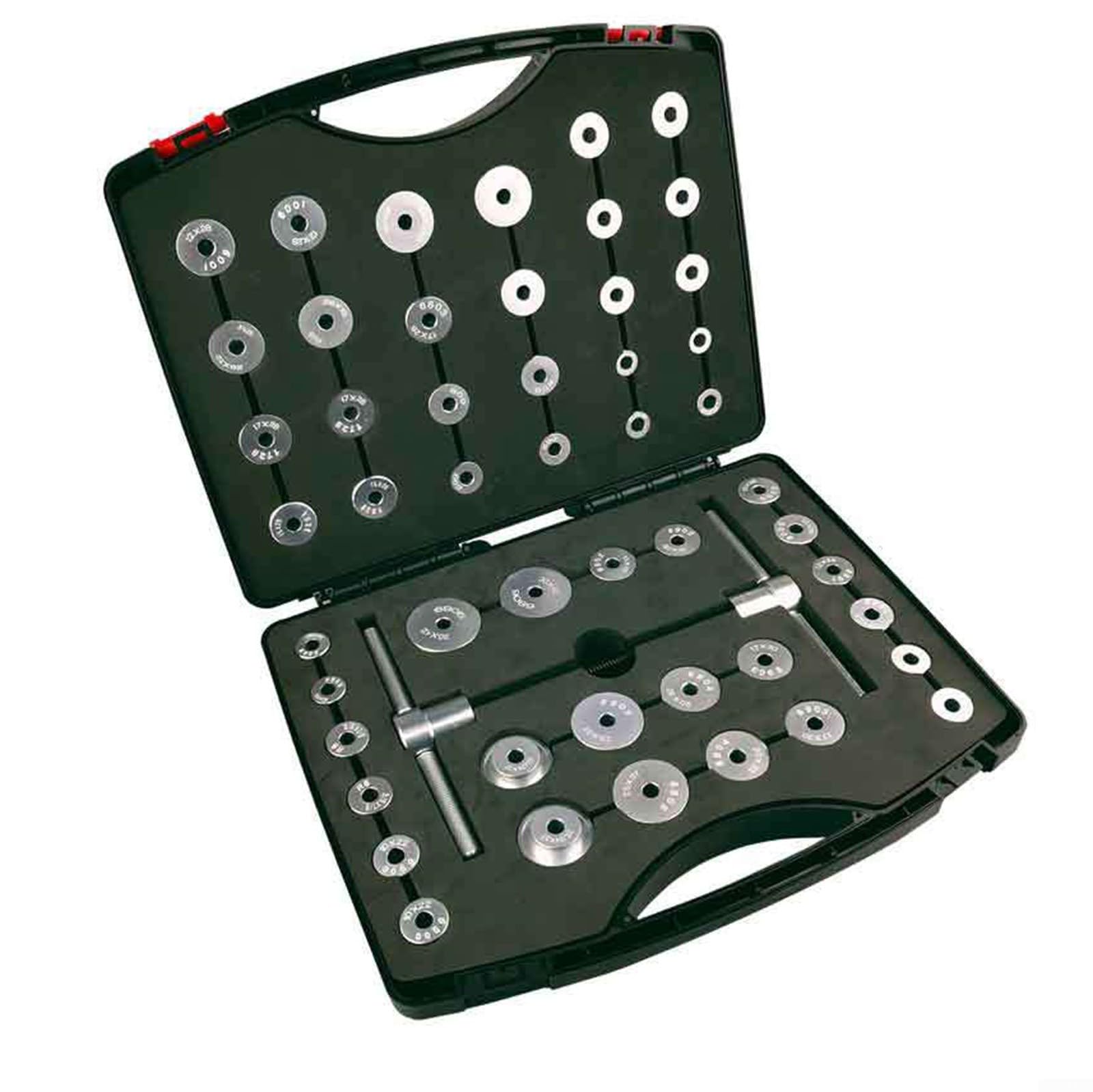 Set di cuscinetti in acciaio per ruote di bici da strada, kit di attrezzi per mozzo con misure 6800 6001 608 per riparazione ciclismo