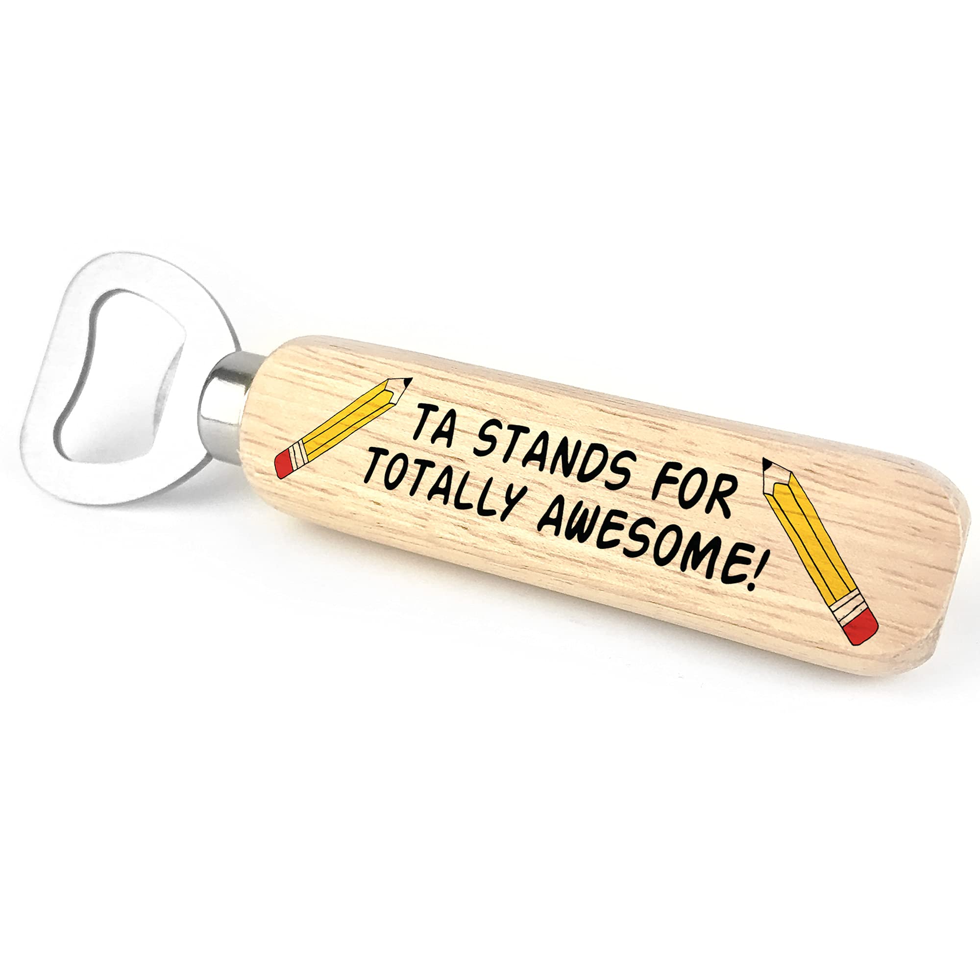 Teaching Assistant Gift TA Wood Bottle Opener Thank You Teacher Gift Keepsake