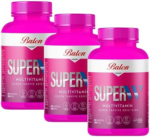 Balen S per-W Multivitamin Kaps l 585 Mg 60 Kaps l X 3 Adet