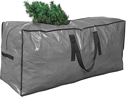 Miniatura 27 de ProPik Bolsa de almacenamiento para árbol de Navidad Se adapta a árboles desmontados de hasta 7 pies de alto Estuche de almacenamiento de árbol