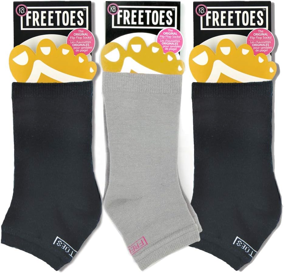 Freetoes Toeless Socks 3 pack image 4