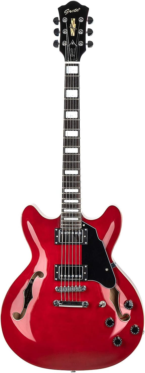 Grote semi hollow body electric guitar Clearance