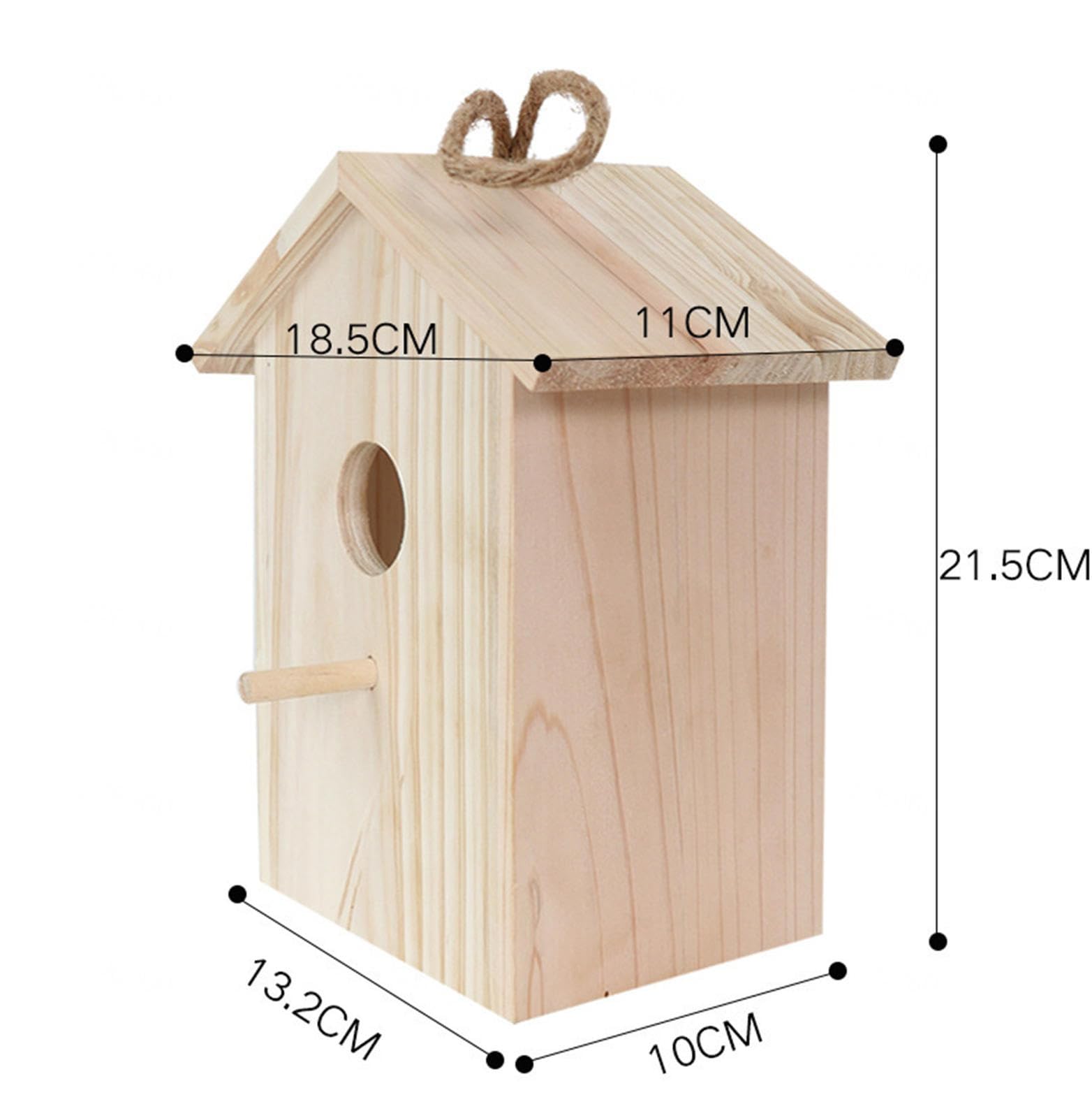 Amazon.co.jp: 鳥の巣箱、鳩小屋の鳥の家、鳥箱庭の小鳥、庭用の鳥の家