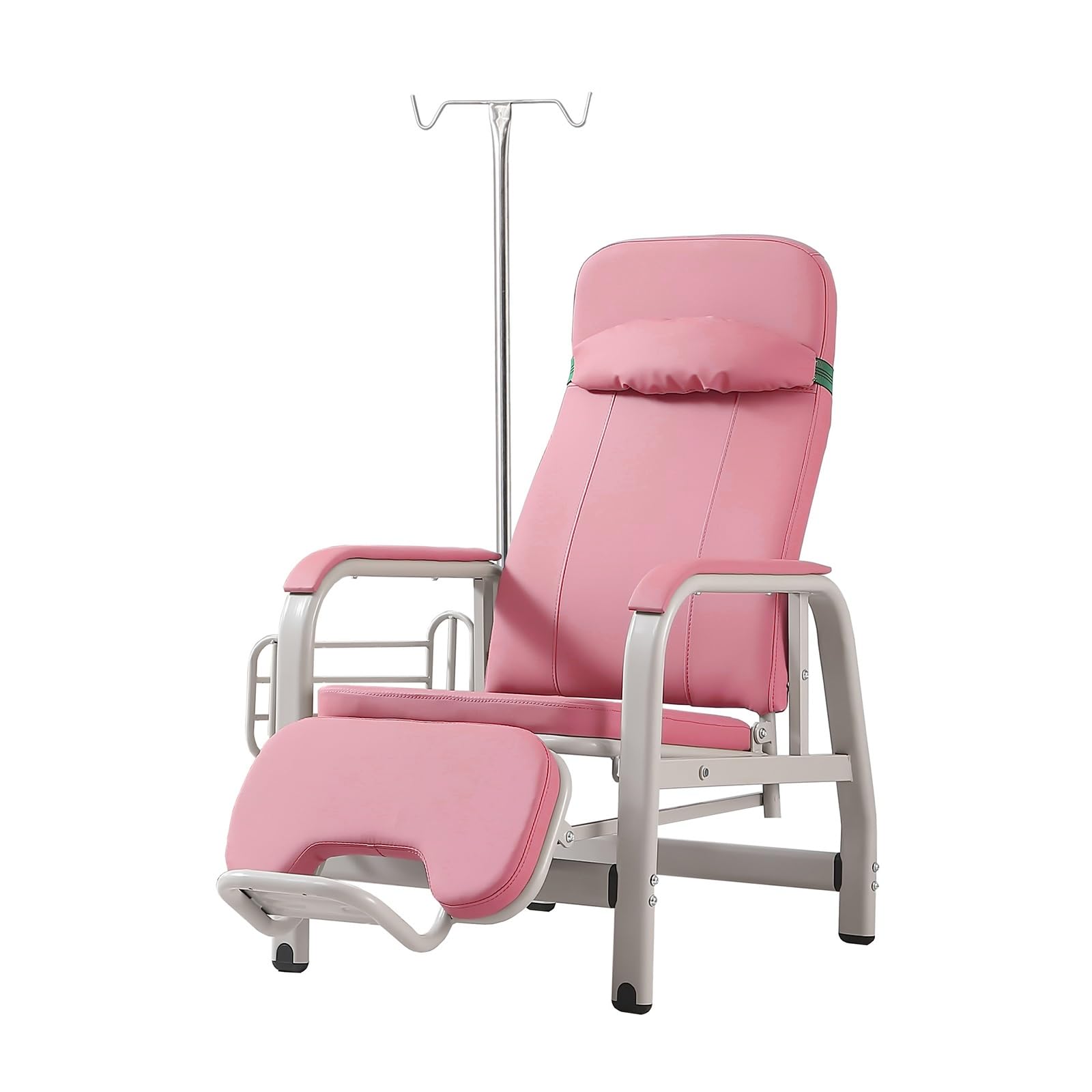 Fauteuil médical inclinable pour prélèvement sanguin Perfusion, entièrement réglable pour cliniques laboratoires