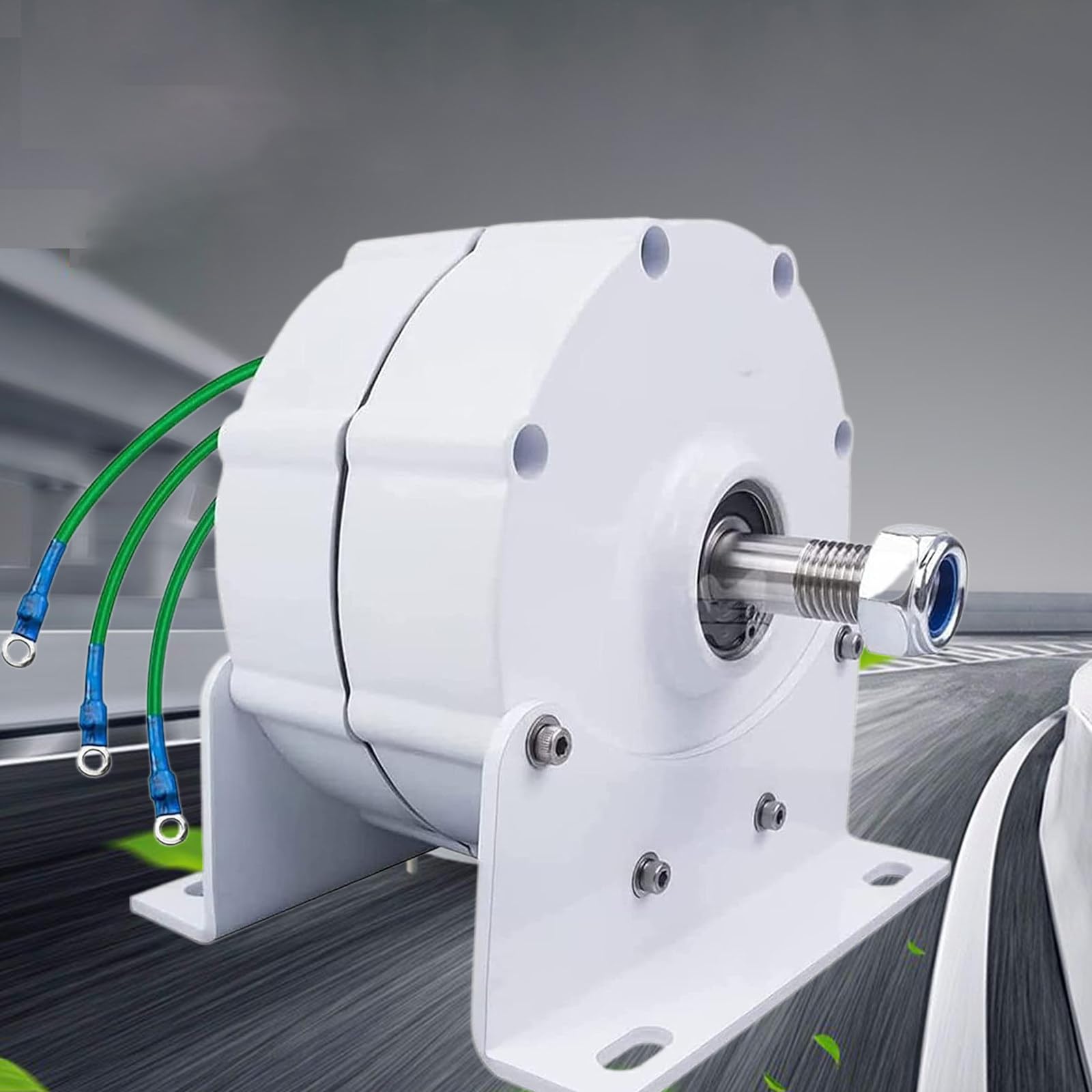Generatore Trifase A Magneti Permanenti In Terre Rare Senza Ingranaggi Da 8000W/9000W/10000W/12000W, Alternatore A Basso Numero Di Giri Da 600 Rpm per Turbine Eoliche, 220V-10000V