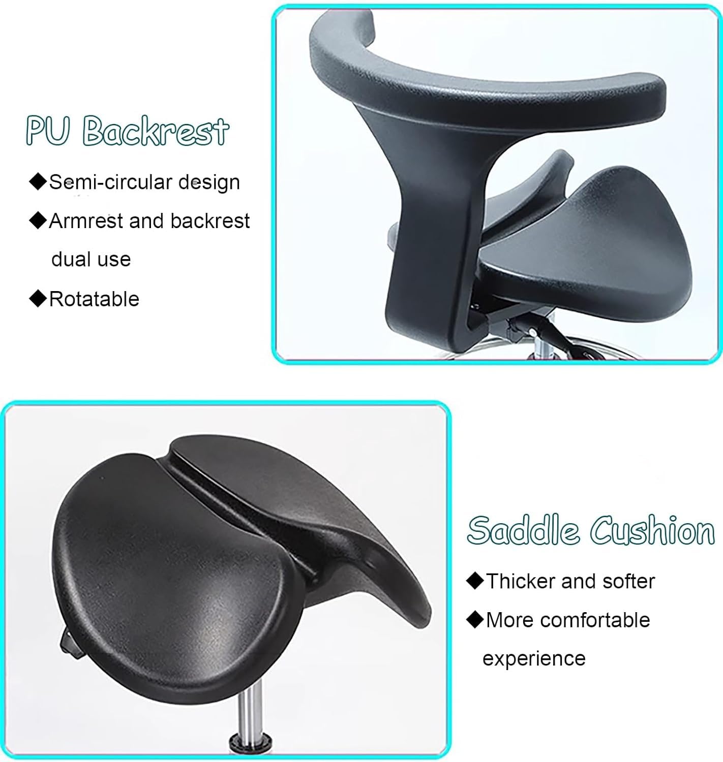 hocker mit fahrradsattel Sattelstuhl Split Seat Sattel Rollstuhl Fußstütze, Neigbare Rückenstütze Drehhocker, Klinik/Apotheke Ergonomischer Sonstiges Type:EB5Max Discipline:MTB Bunte Pixi-Buch-Regale für das