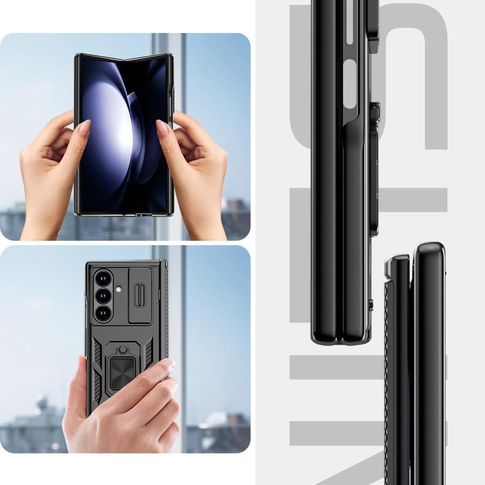 Custodia Per Samsung Galaxy Z Fold 8 Ultra,Anti-Impronta Ultra Sottile Case