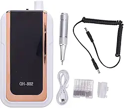 Broca elétrica para unhas, profissional, recarregável, portátil, lixa de unhas, alta velocidade, 45000 RPM, ferramentas de manicure e pedicure para unhas de gel acrílico, uso em