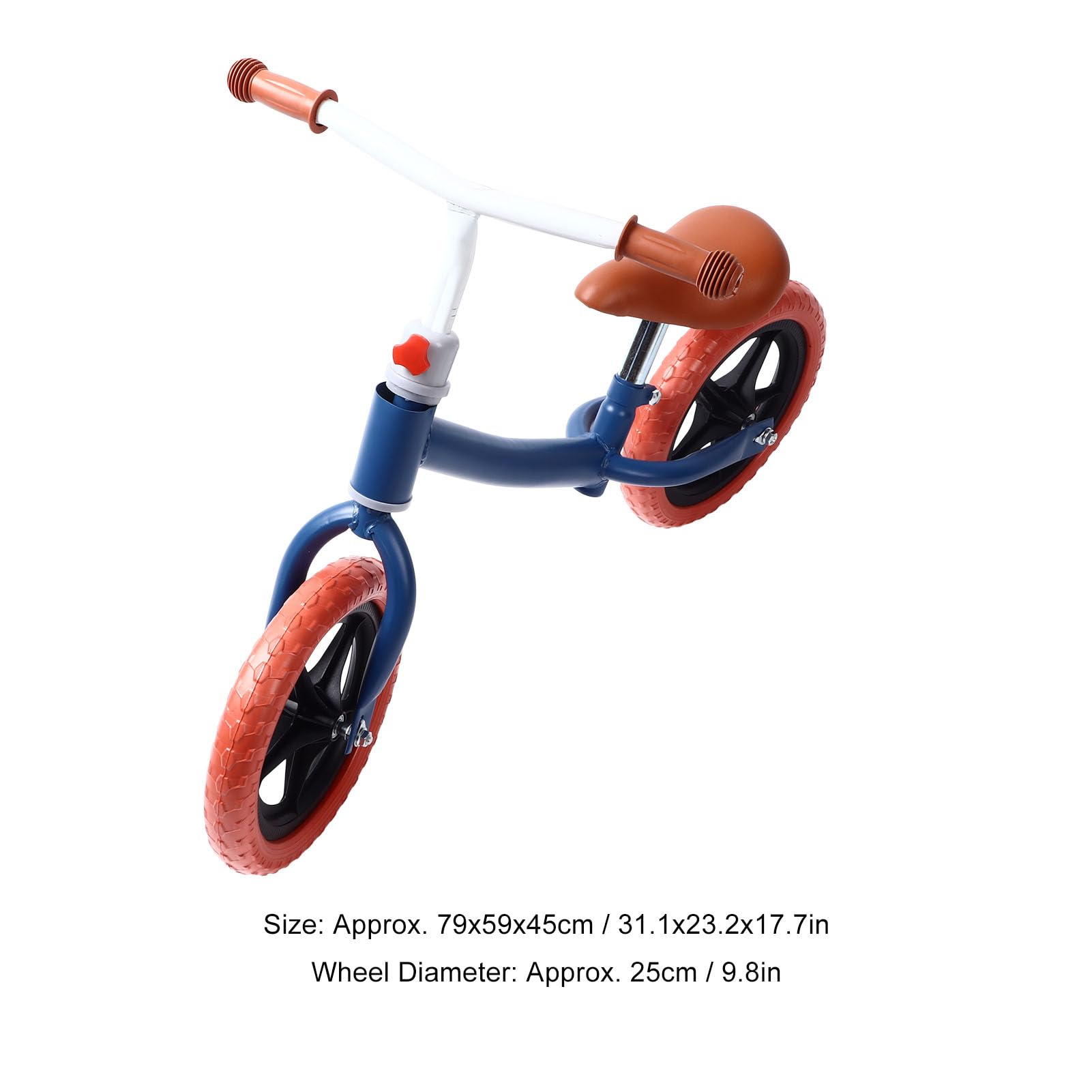Dilwe Bicicletta Senza Pedali per Bambini, Bici Senza Pedali con Bici da Allenamento per Bambini con Tubo in Acciaio Ispessito da 2 a 6 Anni