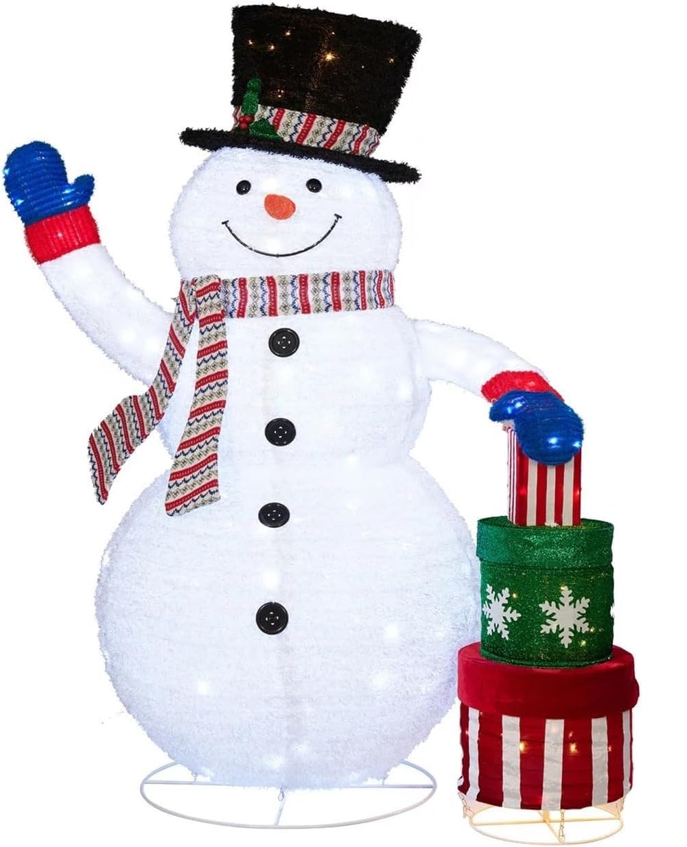 Member's Mark 72" Pre-Lit Pop-Up Twinkling Snowman