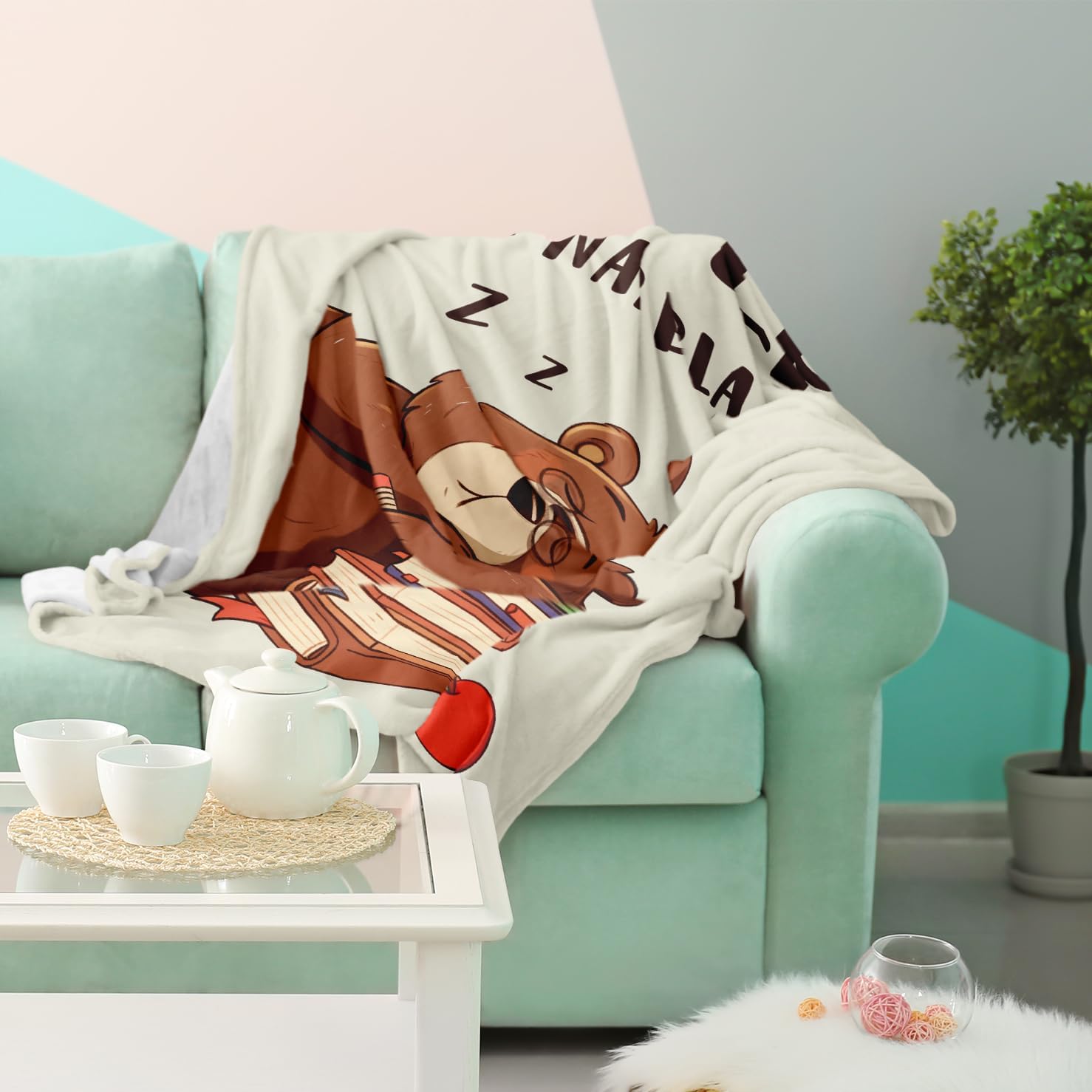 Teacher Appreciation Gifts Blanket 60"X50", Funny Teacher Gifts for Women, Best Teachers Retirement Gifts Throw - Image 3