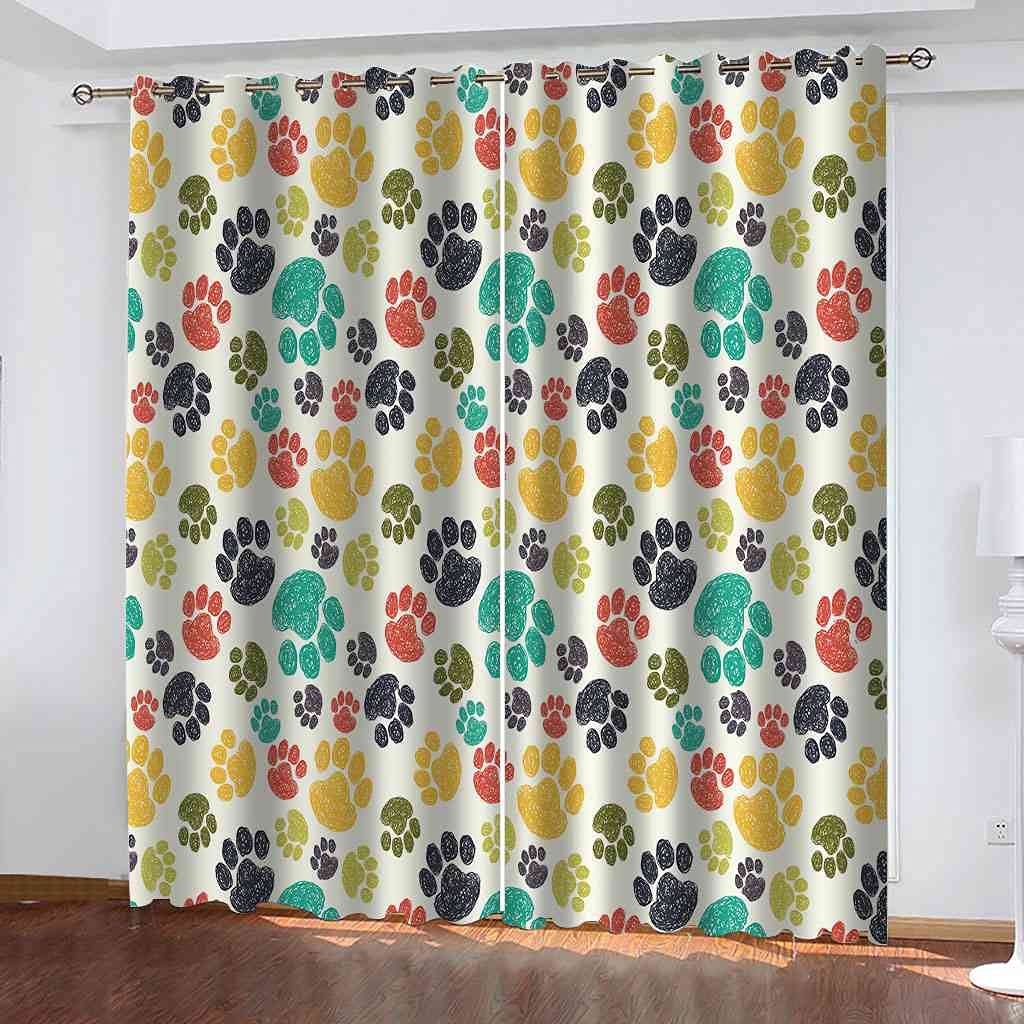 Rideaux occultants anti-froid et anti-bruit pour salon et chambre 200x214cm