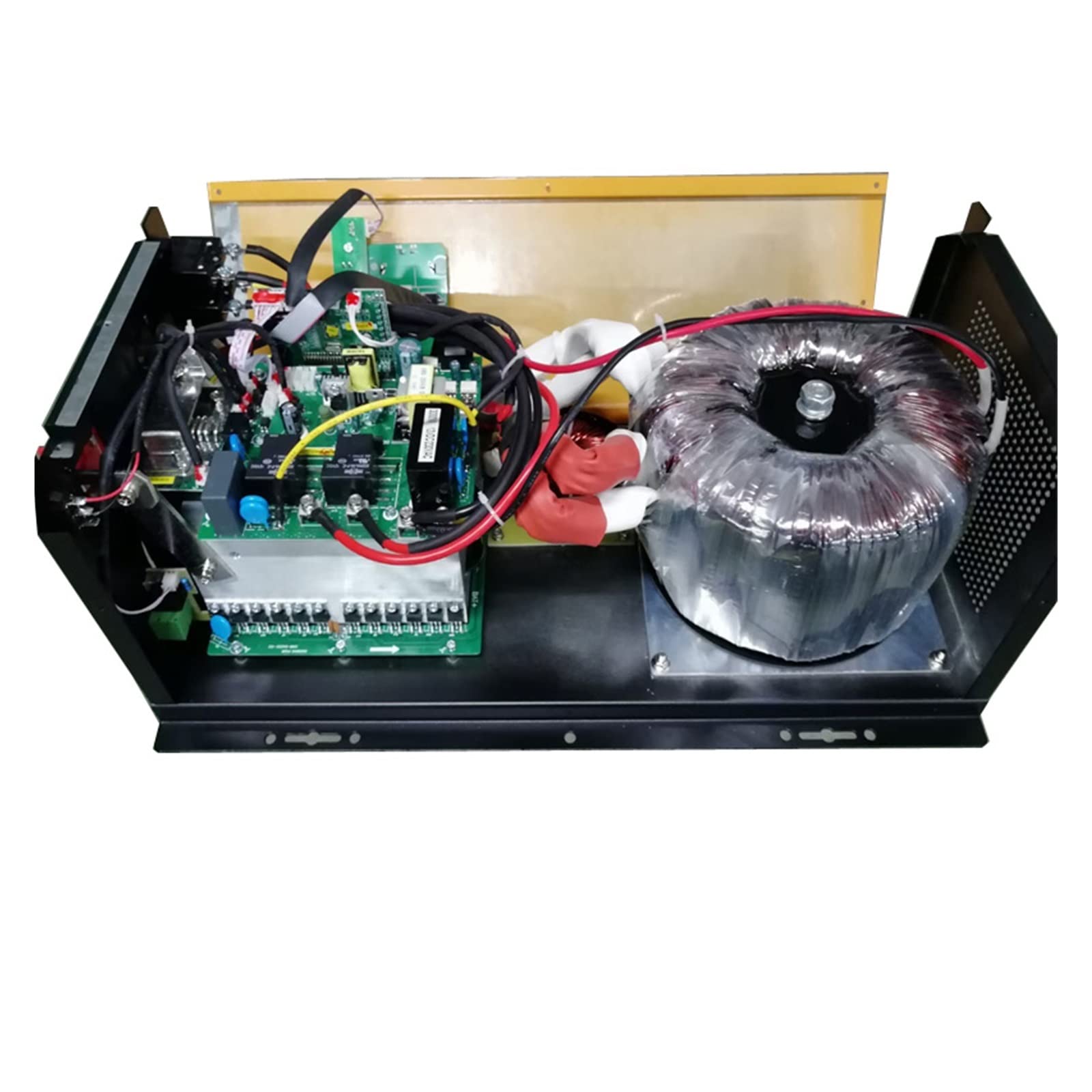 Inversor Fuera de la Red de 3000W CC 12V24V48V a CA 220V230V240VAC con Cargador de CA y UPS se Puede Montar en la Pared(DC24V)